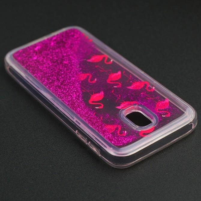 Чохол U-Like Aqua Case для Samsung J330 Фламінго-4