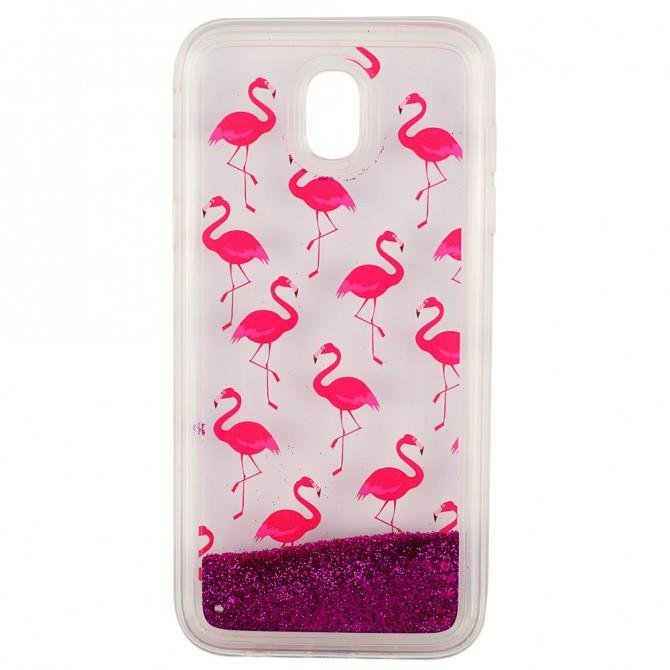 Чохол U-Like Aqua Case для Samsung J530 Фламінго-1