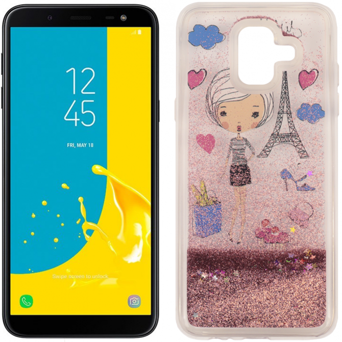 Чохол U-Like Aqua Case для Samsung J600 Леді