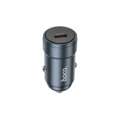 Автомобильное зарядное устройство для 1Type-C Hoco Z57 PD30W Metal Black