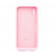 Силіконовий чохол для iPhone X/Xs Світло Рожевий FULL (SQUARE SHAPE)