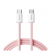 Кабель Baseus Dynamic 4 Fast Charging Type-C to Type-C 100W 1m Pink
