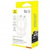 Кабель Baseus Dynamic 4 Fast Charging Type-C to Type-C 100W 1m Pink
