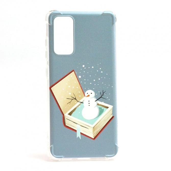Чохол it`s Print series для Samsung G780 Galaxy S20FE (Durable TPU) Сніговик