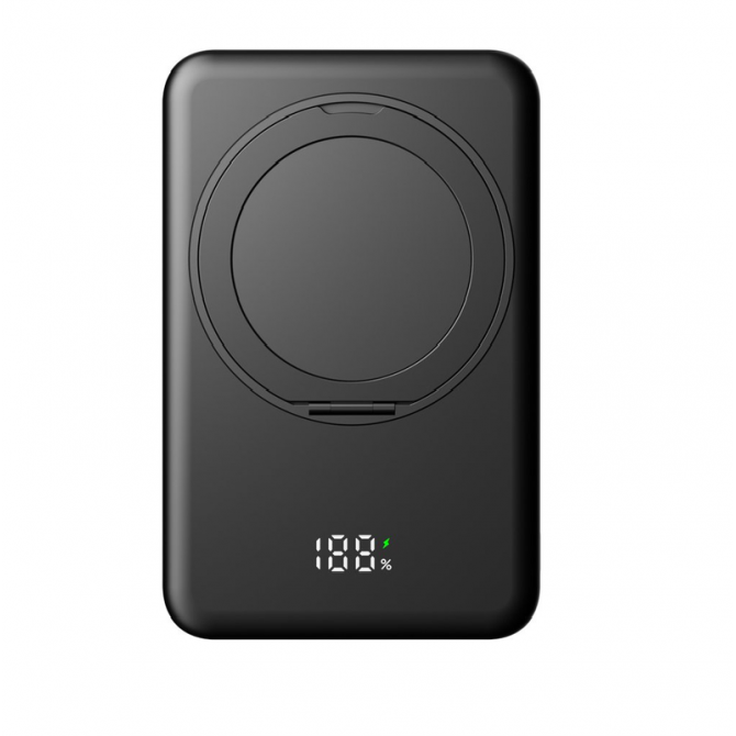 Дополнительная батарея Gelius Holdix GP-PBW302 Magnetic Wireless 10000mAh 15W Black-3