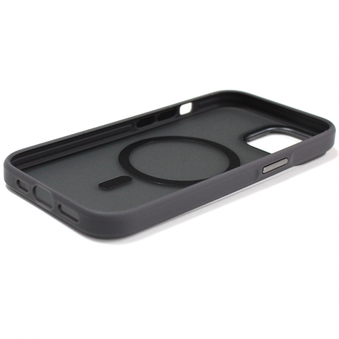 Чехол Pjur with Magsafe for iPhone 12 Pro Grey-2