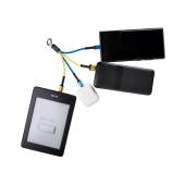 Кабель USB Gelius Pro Splitter 3in1 GP-UC130 3in1 Yellow/Blue