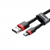 Кабель Baseus Cafule MicroUSB (CAMKLF-B91) Black/Red 1m Кабель Baseus Cafule MicroUSB (CAMKLF-B91) Black/Red 1m