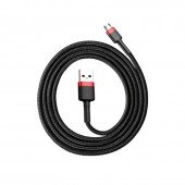 Кабель Baseus Cafule MicroUSB (CAMKLF-B91) Black/Red 1m Кабель Baseus Cafule MicroUSB (CAMKLF-B91) Black/Red 1m