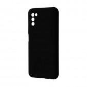 Чехол Original Soft Case Samsung A037 Galaxy A03s Черный FULL