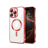 Силиконовый чехол SHINING with MagSafe для iPhone 15 Pro Max Красный Силиконовый чехол SHINING with MagSafe для iPhone 15 Pro Max Красный