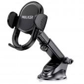 Холдер WALKER CX-013 Black (Выдвижной с зажимом и присоской)