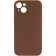 Силиконовый чехол для iPhone 13 Коричневый FULL (NO LOGO)