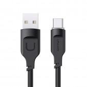 Кабель Usams US-SJ568 Type-C 6A Fast Charging&Data Cable 1.2m Black