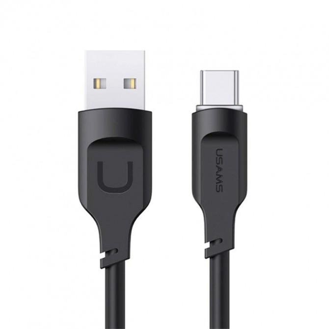 Кабель Usams US-SJ568 Type-C 6A Fast Charging&Data Cable 1.2m Black