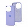 Оригинальный силиконовый чехол для iPhone 14 Pro Elegant Purple FULL