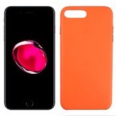 Чехол Leather Case для iPhone 7/8 Plus Bright Orange Чехол Leather Case для iPhone 7/8 Plus Bright Orange