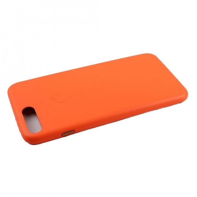 Чохол Leather Case для iPhone 7/8 Plus Bright Orange-3
