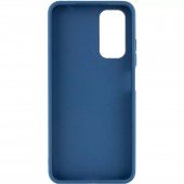 TPU чехол Bonbon Metal Style для Samsung Galaxy A05s Темно Синий TPU чехол Bonbon Metal Style для Samsung Galaxy A05s Темно Синий