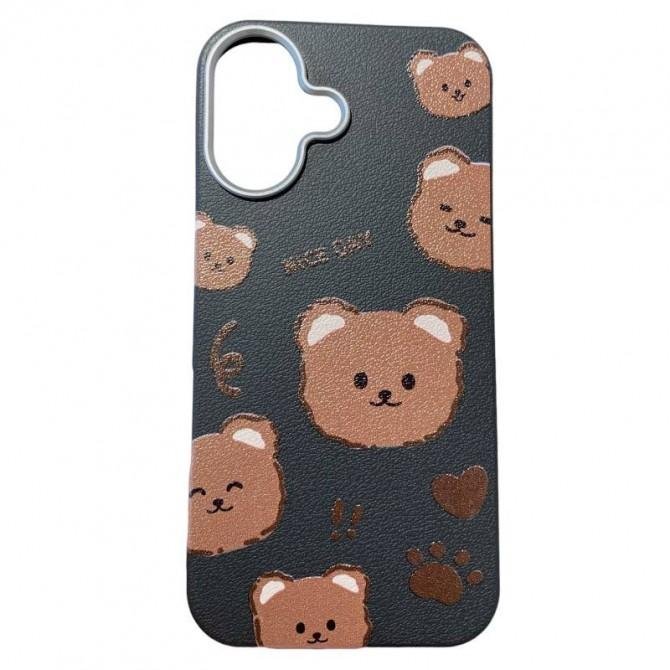 Накладка Happy Bear для iPhone 17 Black