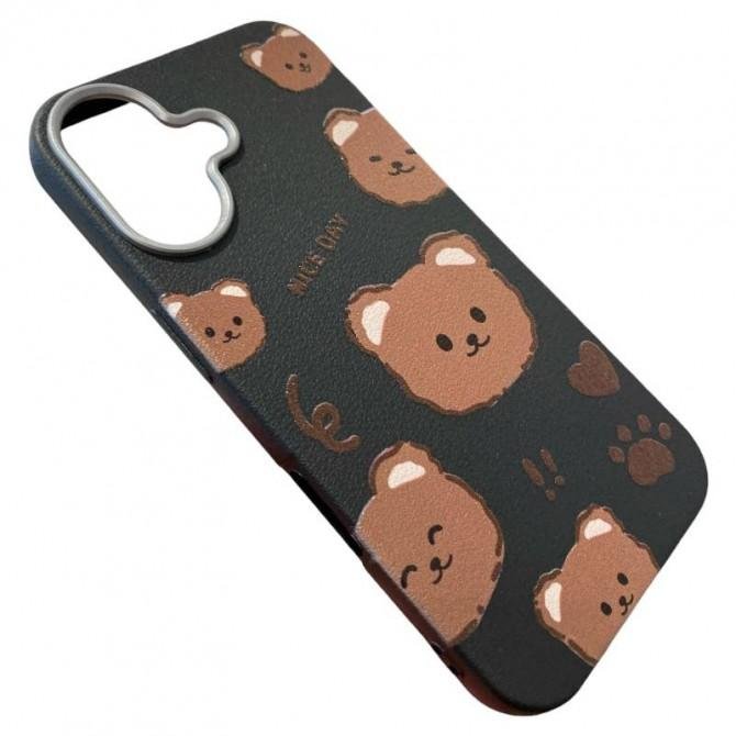 Накладка Happy Bear для iPhone 17 Black-2