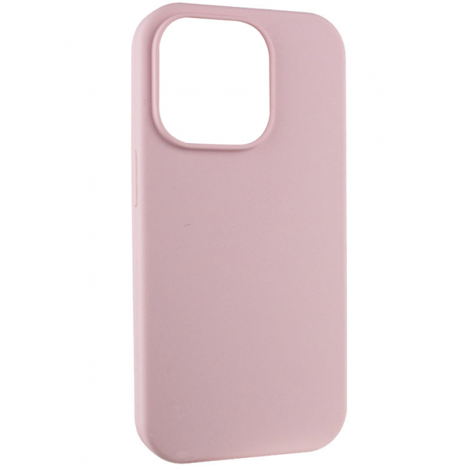 Силіконовий чохол для iPhone 14 Chalk Pink FULL (NO LOGO)-1