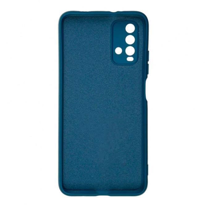 Чехол Original Soft Case Xiaomi Redmi 9T Темно Синий FULL-1
