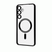 Силиконовый чехол SHINING with MagSafe для Samsung Galaxy S23 Black