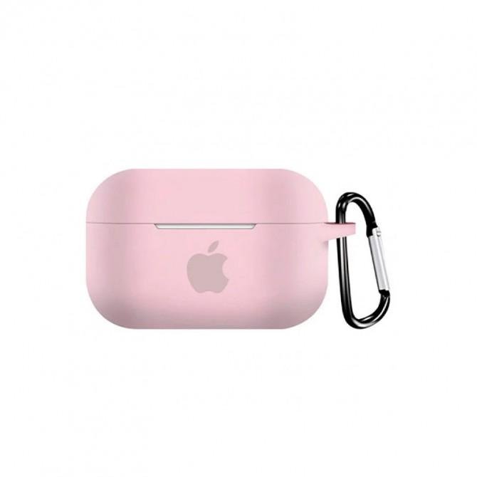 Чехол U-Like Silicone Protective Case For Airpods 3 Slim + Lock Pink Sand
