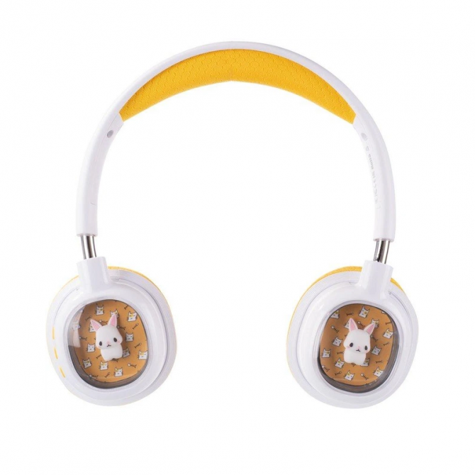 Наушники Bluetooth Headset Gelius MIAOSpace GP HP-009 White/Yellow-1