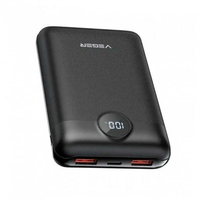 Повербанк Veger S20 LCD QC+PD 22.5W 20000 mAh Black