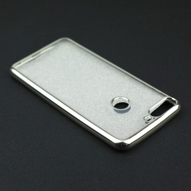 Чехол Remax Glitter Air Series для Huawei Honor 7a Pro Silver-4