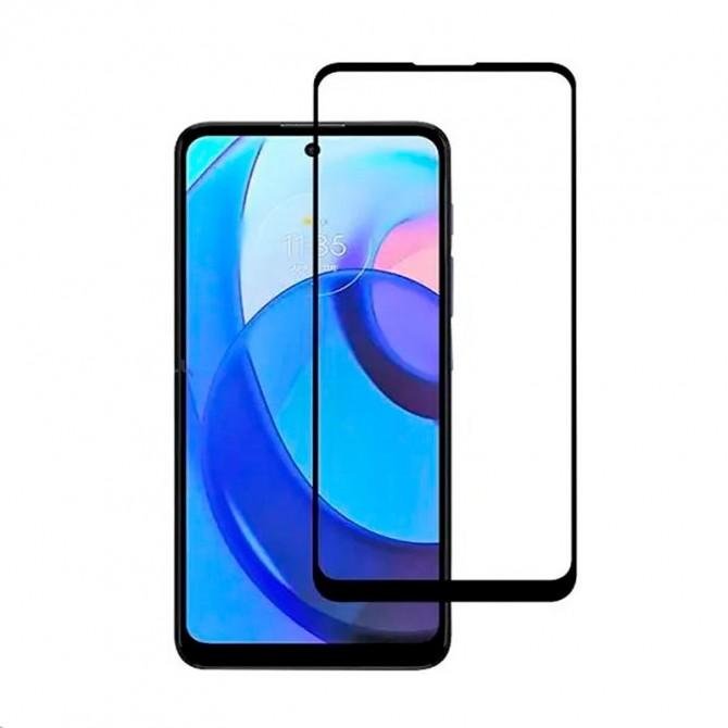 Защитное стекло для MOTO G22 Full Glue (0.3 мм, 2.5D, черное) ЛЮКС