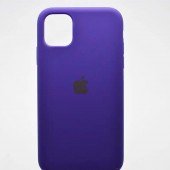 Оригинальный силиконовый чехол для iPhone 11 Темно Фиолетовый FULL Оригинальный силиконовый чехол для iPhone 11 Темно Фиолетовый FULL