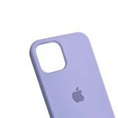 Оригинальный силиконовый чехол для iPhone 13 Сиреневый FULL