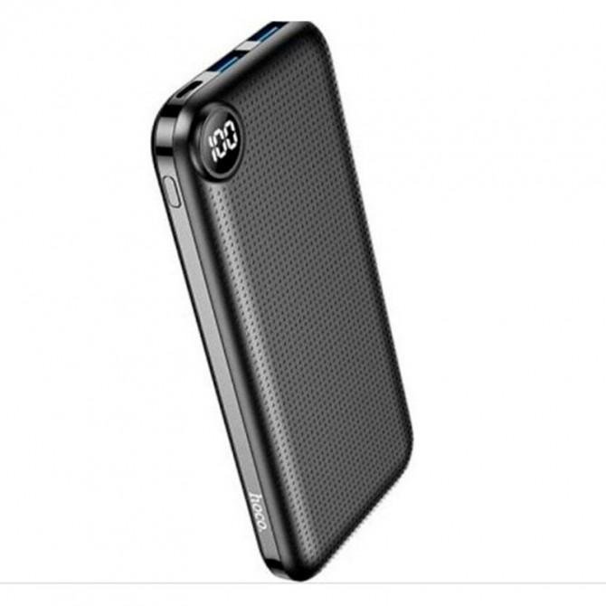 Додаткова батарея Hoco DB17 ATLAS 2USB/Micro/Type-C/LCD (10000 mAh) Black