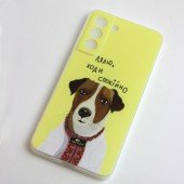 Чехол it`s Print series для Samsung G990 Galaxy S21 FE (Durable TPU) Пес Патрон Чехол it`s Print series для Samsung G990 Galaxy S21 FE (Durable TPU) Пес Патрон