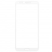 Защитное стекло для HUAWEI Y7 2018 (0.3 мм, 2.5D, с белым Silk Screen покрытием) Защитное стекло для HUAWEI Y7 2018 (0.3 мм, 2.5D, с белым Silk Screen покрытием)