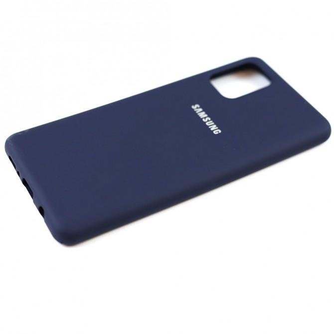 Чохол Soft Case для Samsung A515 Galaxy A51 Синiй FULL-3