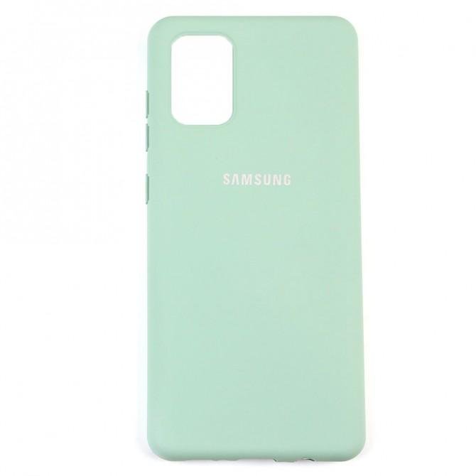Чехол Soft Case для Samsung A515 Galaxy A51 Голубой FULL-1