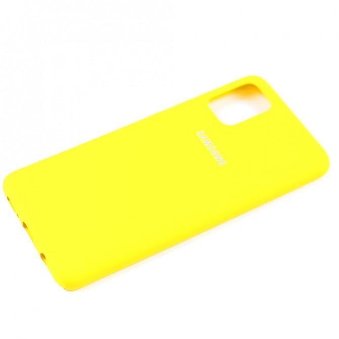 Чехол Soft Case для Samsung A515 Galaxy A51 Ярко желтый FULL-3