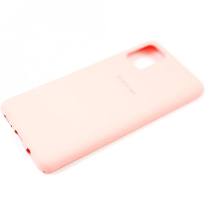 Чехол Soft Case для Samsung A715 Galaxy A71 Розовый FULL-3