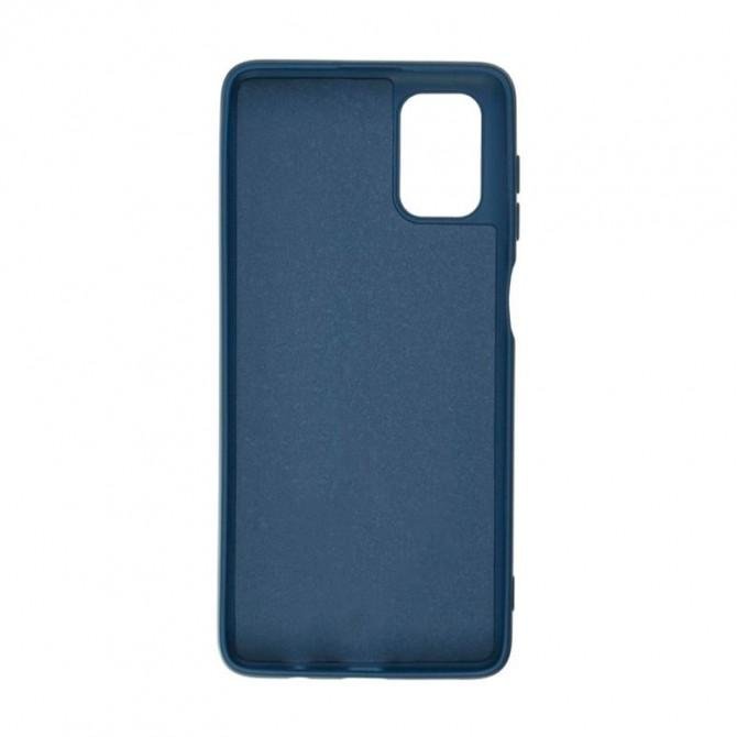 Чехол Soft Case для Samsung A715 Galaxy A71 Синий FULL-1