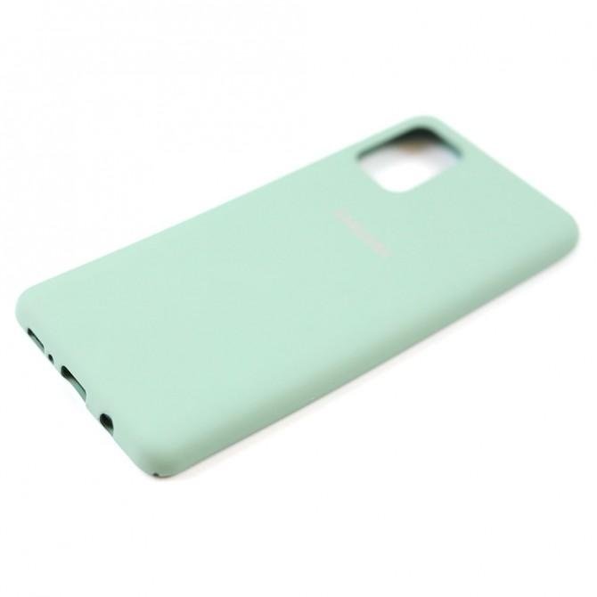 Чехол Soft Case для Samsung A715 Galaxy A71 Голубой FULL-3