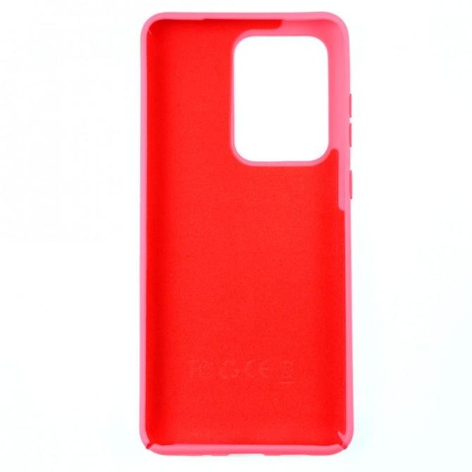 Чохол Soft Case для Samsung G988 Galaxy S20 Ultra Яскраво Рожевий FULL-2