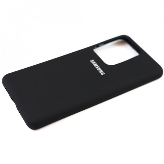 Чехол Soft Case для Samsung G988 Galaxy S20 Ultra Черный FULL-3