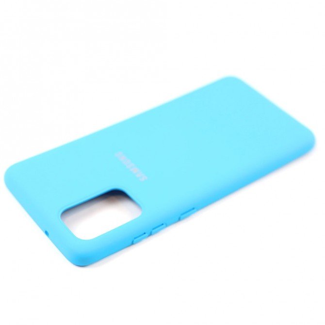 Чехол Soft Case для Samsung G980 Galaxy S20 Ярко Синий FULL-1