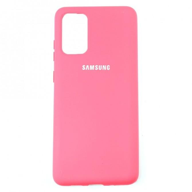 Чехол Soft Case для Samsung G980 Galaxy S20 Ярко Розовывй FULL-1