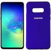 Чехол Soft Case для Samsung G970 Galaxy S10e Фиолетовый FULL