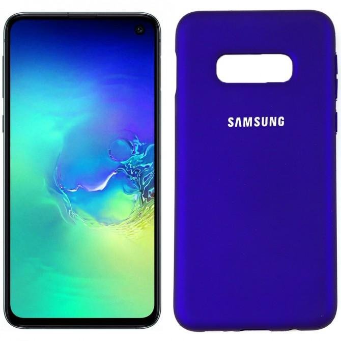 Чехол Soft Case для Samsung G970 Galaxy S10e Фиолетовый FULL